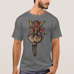 Utformning av lacy-älvor med lacy-teknik t shirt