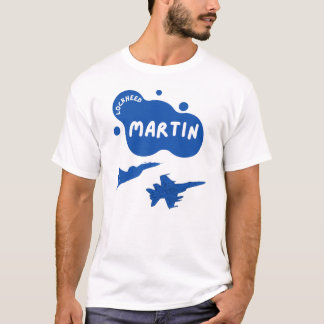 Utformning av låst martin älskare t shirt