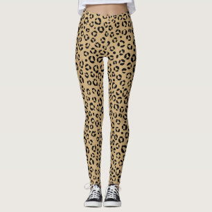 Utformning av leopard leggings