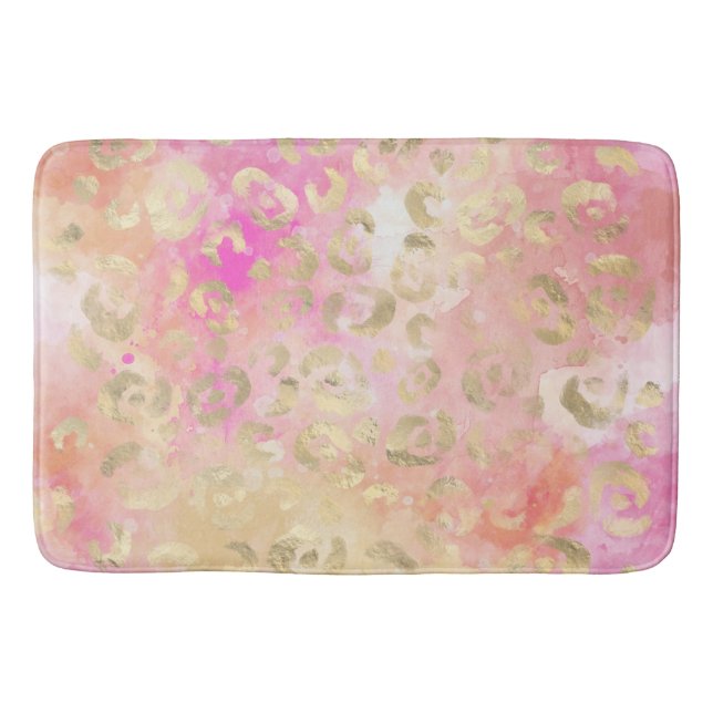 Utformning av Leopard Paint Series 5 Badrumsmatta (Framsidan)