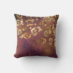 Utformning av Leopard Paint Series 7 Kudde