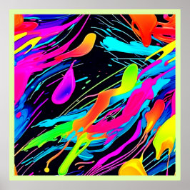 Utformning av livfulla färgmodeller poster