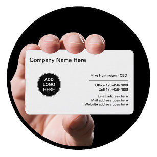 Utformning av Logotypen för företagsProfessionell Visitkort