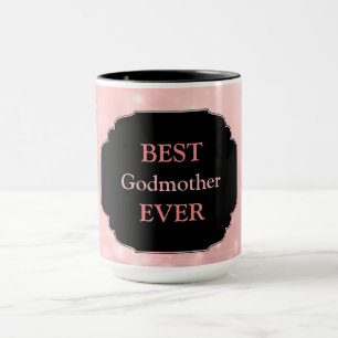 Utformning av lyxets Rosa "Best Godmor Now" Mugg