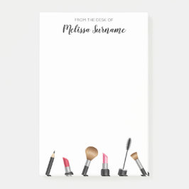 Utformning av Makeup-objekt och Personlig Namn Post-it Block