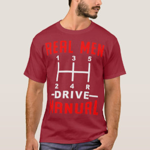 Utformning av manuell växellåda för riktig Manar T Shirt