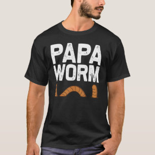 Utformning av mask för Pappa Manar Jordmasksgröda  T Shirt