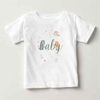 Utformning av meddelande om tillbud till Cute Baby T Shirt