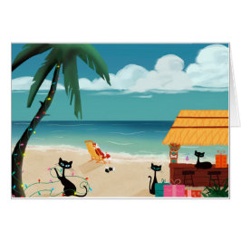 Utformning av mitten av århundradet - Kittens och  Hälsningskort