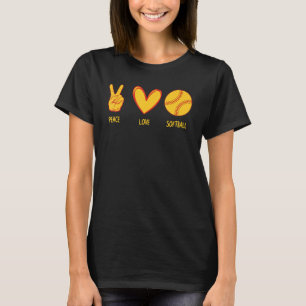 Utformning av mjukvarukulor för kvinnor - Softball T Shirt