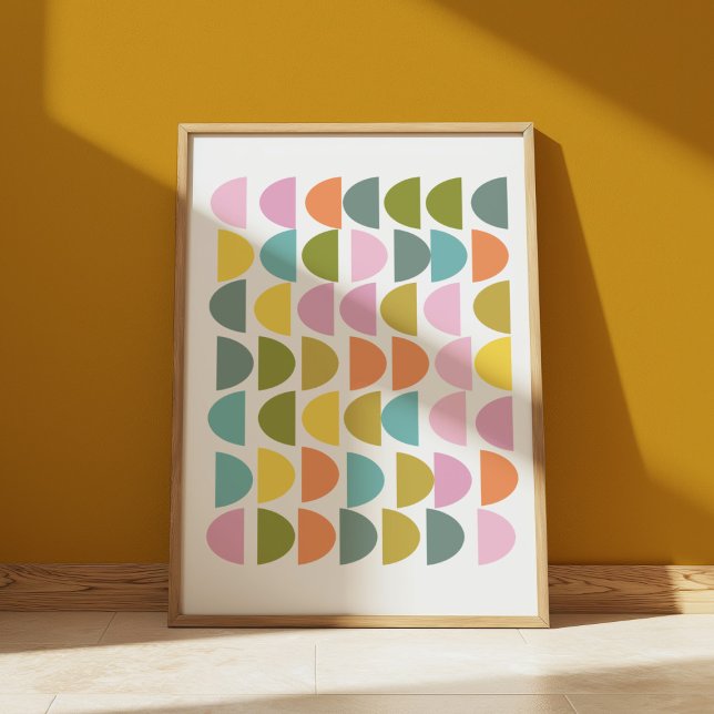 Utformning av moderna geometriska former för utspä poster (Skapare uppladdad)