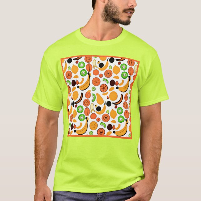 Utformning av Mönster i frukten T Shirt (Framsida)