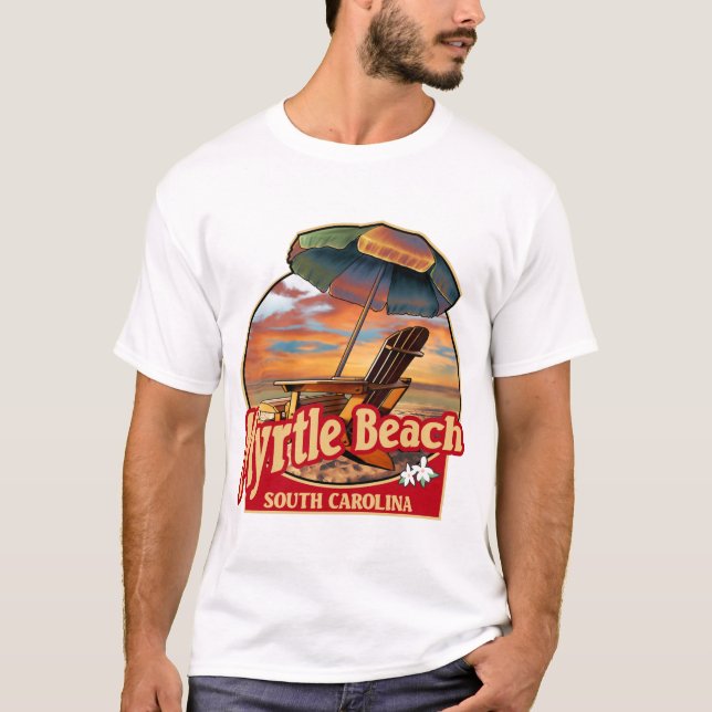 Utformning av Myrtle Beach SC-segmentet T Shirt (Framsida)