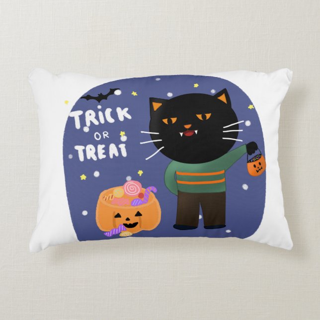 Utformning av mysigt och Snyggt Prydnadskudde (Framsidan)