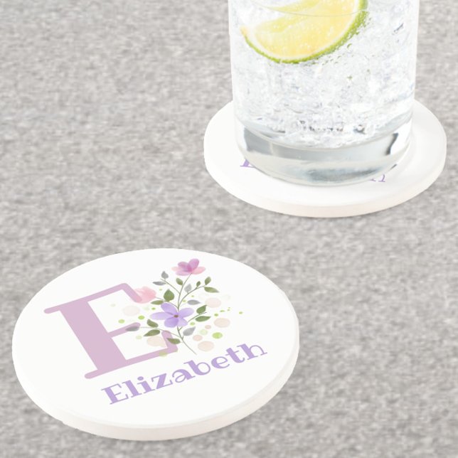 Utformning av Namn och blommor i början Underlägg (Skapare uppladdad)