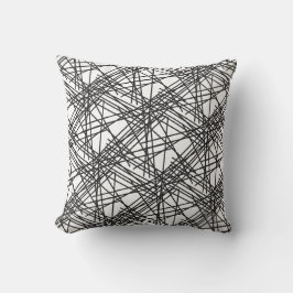 Utformning av näteffekt för svart linje kudde