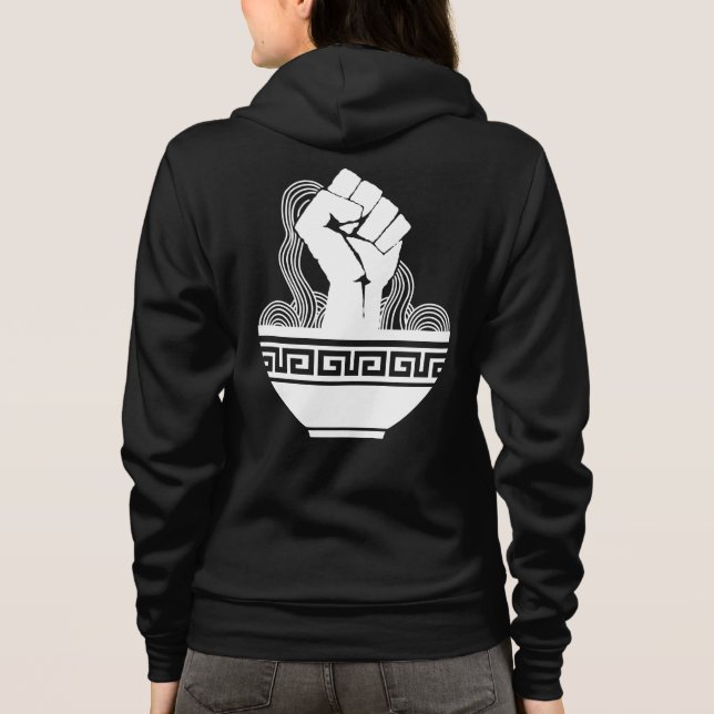 Utformning av Noodle Soppa | Ramen Älskare Hoodie T Shirt (Baksida)