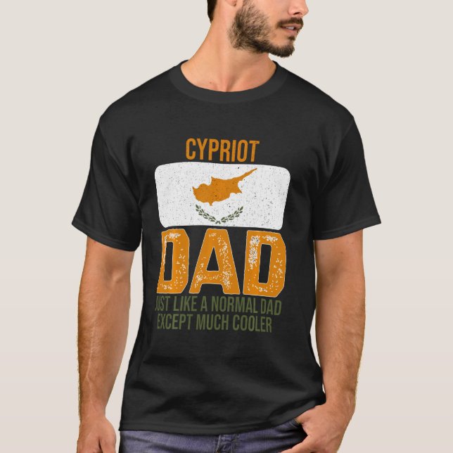 Utformning av Pappa-Flagga för Far T Shirt (Framsida)
