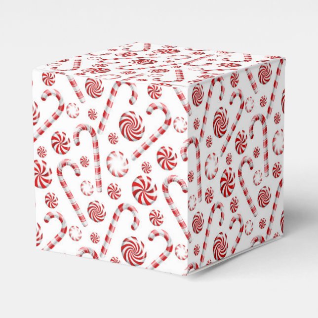 Utformning av Peppermint Spice Series 12 Presentaskar (Framsidan Sidan)