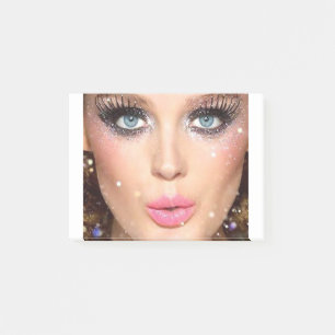 Utformning av personliger? post-it block