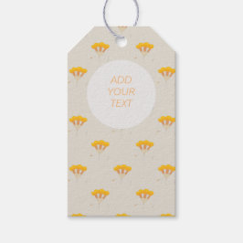 Utformning av Poppies fält Gift-Märkre Presentetikett