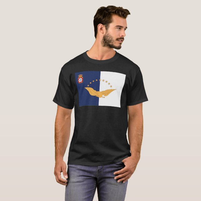 Utformning av portugisiska Azorerna T Shirt (Hel framsida)
