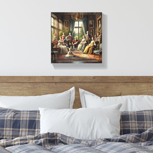 Utformning av Premium Giclee Stretched Canvas. Canvastryck (Insitu (sovrum))
