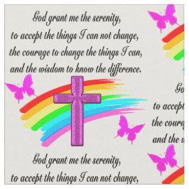 UTFORMNING AV RAINBOW OCH KOR SERENITY PRAYER TYG