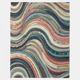 Utformning av Rand i i med sluten Abstrakt Fleecefilt