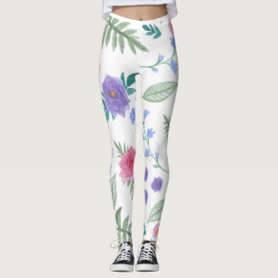 Utformning av ro och löv leggings