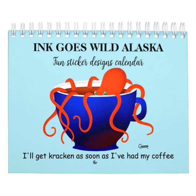 Utformning av roligt - liten kalender (Omslag)