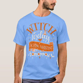Utformning av Roligten Witch Today-assistenten i m T Shirt