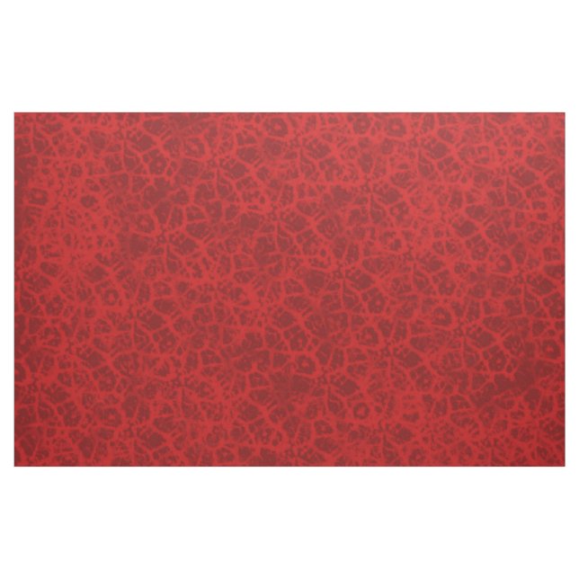 Utformning av rött tunt Faux Snöre-effekt Tyg (Fat Quarter)