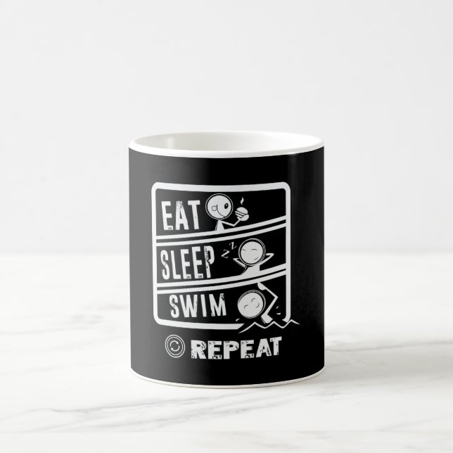 Utformning av sladdsvammer - Upprepa Simman Ät vil Kaffemugg (Center)