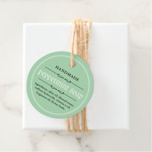 Utformning av Soap-etikett för paket Gåvor Etiketter