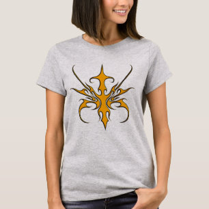 Utformning av stammask - Orange T Shirt