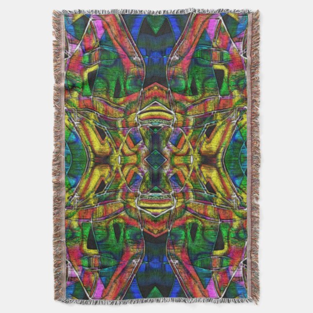 Utformning av stamstammar från stil, abstrakt, kar filt (Framsidan Vertikal)