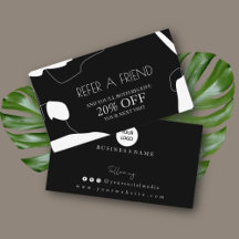 Utformning av svartvitt referenskort för abstrakt