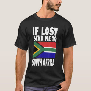 Utformning av syd-Afrika om borttappad skickar mig T Shirt