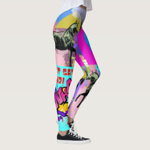utformning av tecknaden leggings