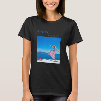 Utformning av temat i lycklig för din Labor Da T Shirt