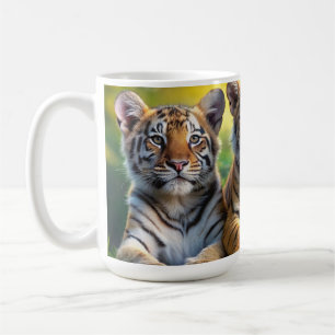 Utformning av Tiger unge mugg