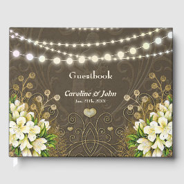 Utformning av vintage för elegant. gästböcker