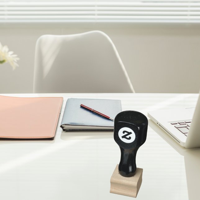 Utformning av vitföretagare i namn stämpel (Skapare uppladdad)