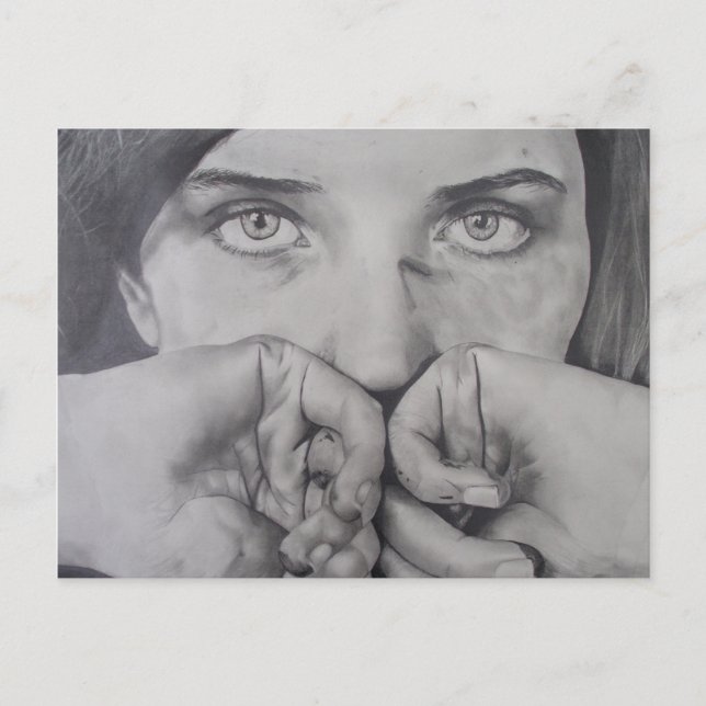 Utformning av vykort - Moribund-barn (Framsida)