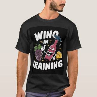 Utformning av Wino in Training Tecknad T Shirt