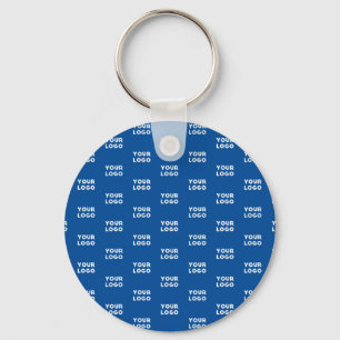 Utformning eller Logotyp för företag Blue Tiled Nyckelring