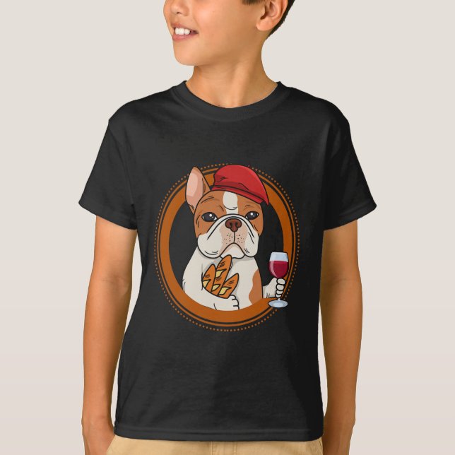 Utformning för en frenchiägare t shirt (Framsida)