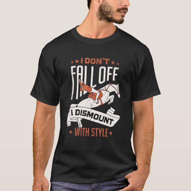 utformning för ett Equestrian T Shirt (Framsida)