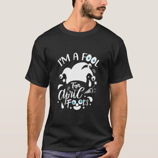 Utformning: Jag är en skola för april-dagen T Shirt (Framsida)